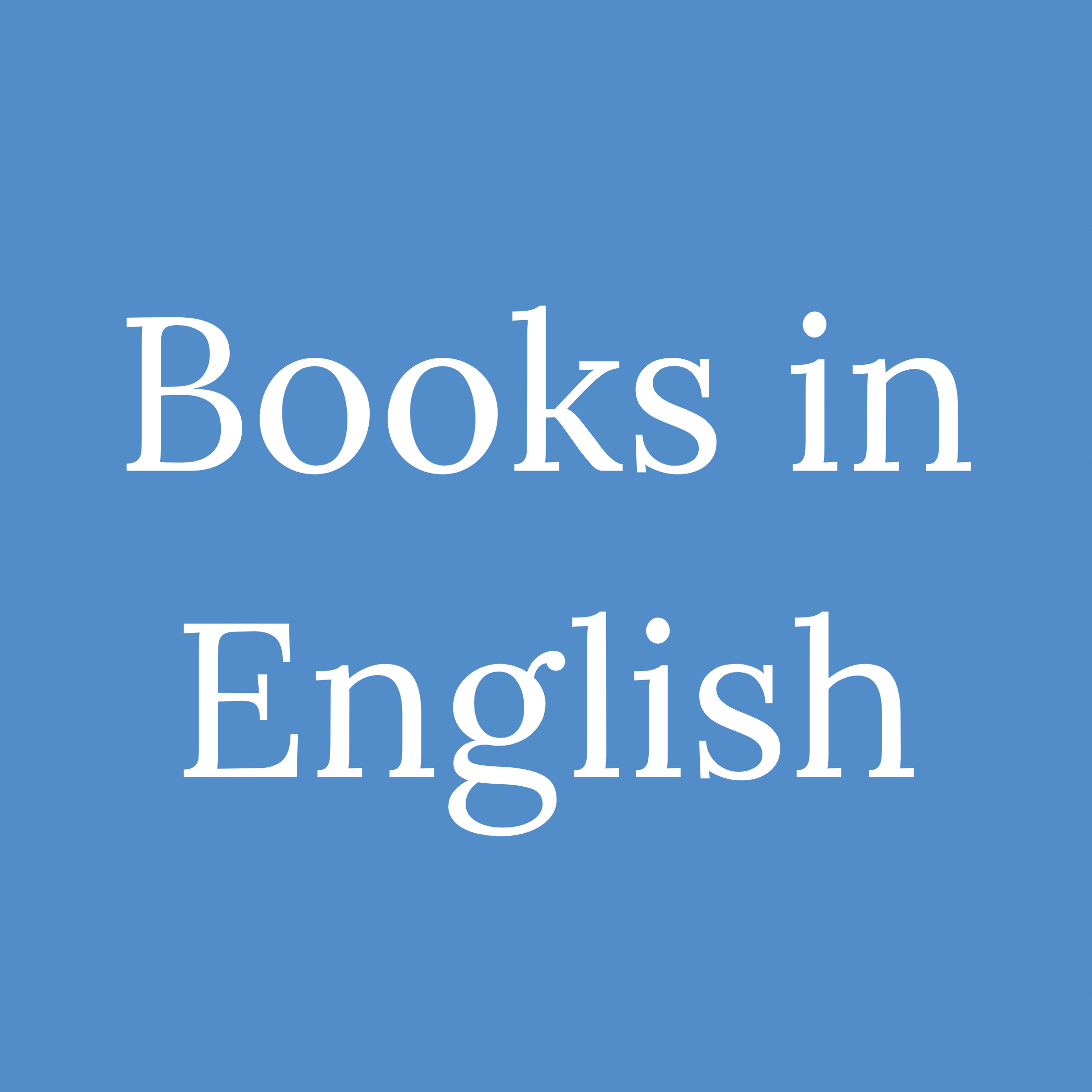 Books in English